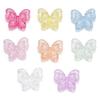10-20 Stück 18mm Schmetterling Rissige Acrylperlen Transparent Halsketten Abstandshalter Perlen Für Armband Anhänger DIY Schmuckherstellung Zubehör