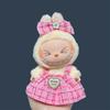 Roztomilé oblečení pro 17cm panenku Labubu Fashion V1V2 Oblečení pro idoly DIY Dětský dárek Šaty pro Labubu Plášť Oblečení Vlasy Doplňky pro panenky