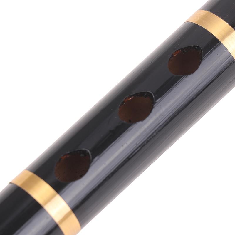 6 Holes Bamboo Flute F Key Folk Sound Durable Lightweight Handmade Bamboo Transverse Flute Musical Instrument For Beginners