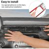 DashBoard Air Conditioner Outlet Vent Panel Cover Fit for 2010-2015 Chevy Camaro(Carbon Fiber)
