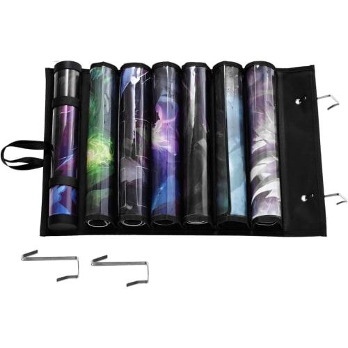 Playmat Case, Card Game Storage Mat, Dustproof, Hanging, Large Capacity, Portable, Wall Pocket
