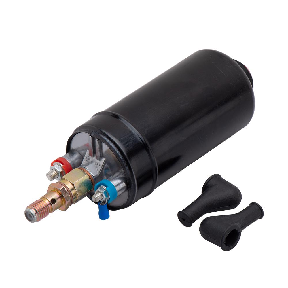 

High Quality performance EFI 400LPH Inline External Fuel Pump 0580254044 0580 254 044 E85 Ethanol Compatible Black color