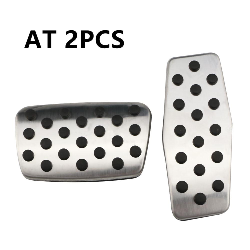 Pedalputer i rustfritt stål MT AT for Chevrolet Cruze Sedan Hatchback for OPEL Mokka 2013-2015 ASTRA J Insignia Car Styling