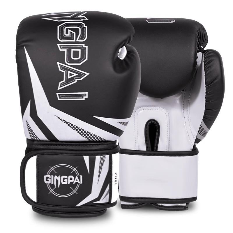 Professional Boxing Gloves Kids Adults Muay Thai Kickboxing Training Punching Bag Workout Breathable PU Leather