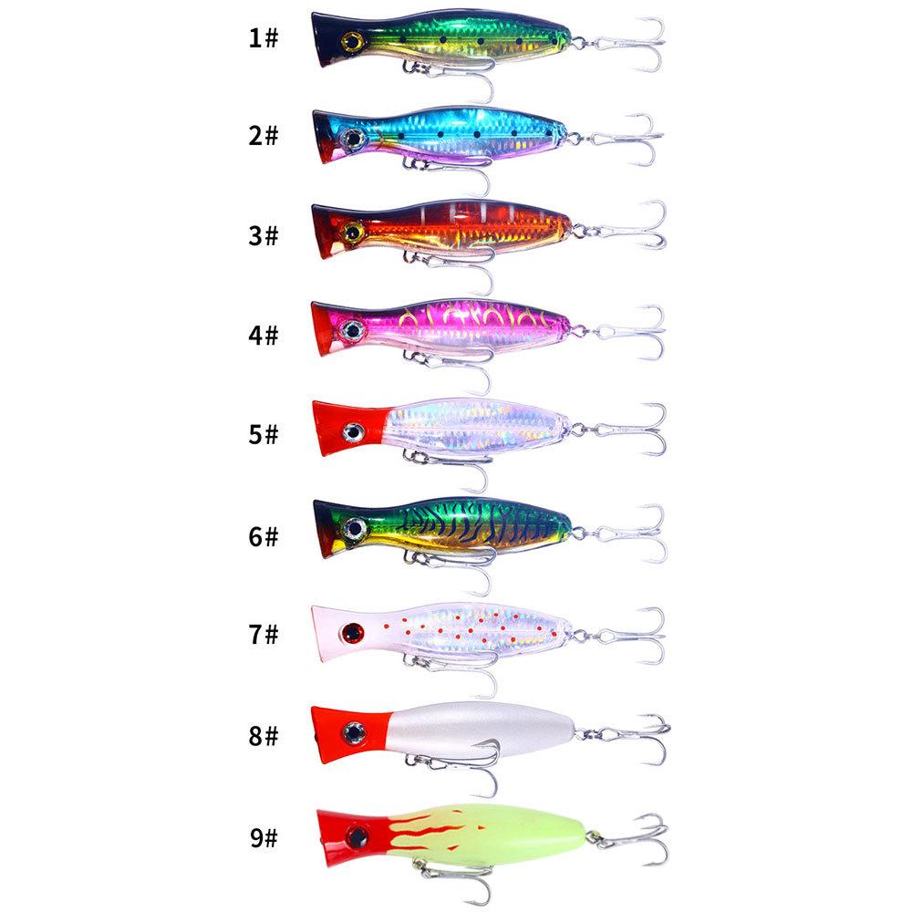 13cm-43g Fake Fishing Lure Wave Crawling 43g Long Casting Sea Fishing Bait with Reinforced Hook Water Wave Crawlin