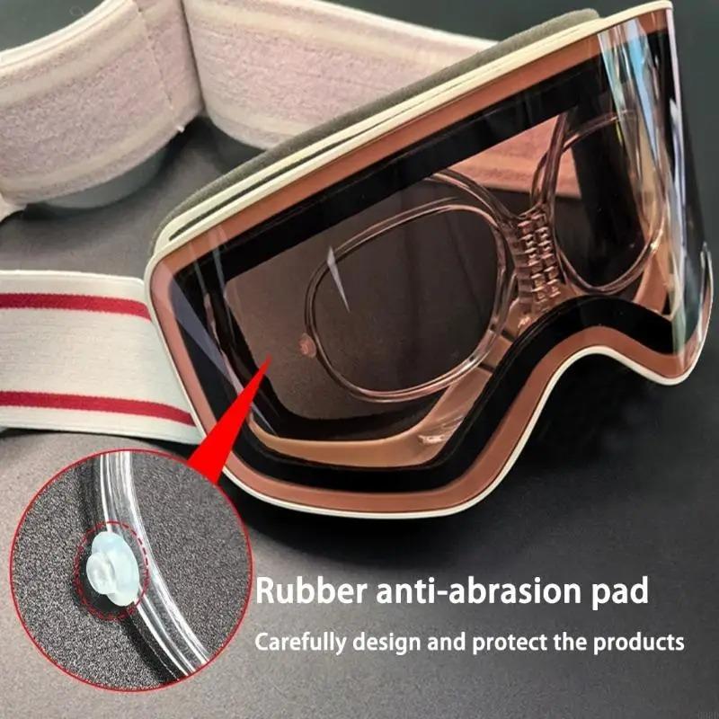 Butterfly Myopia Frame Ski Goggle Insert - PC Adjustable Prescription Lens Adapter Detachable Nearsighted Inner Frame Skiing