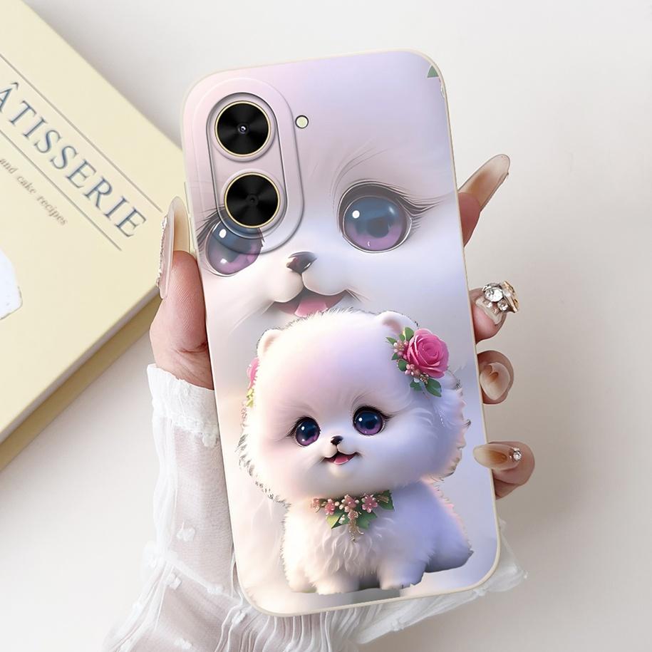 New Case For Xiaomi Poco C71 Cover Redmi A5 4G Phone Cases Fashion Flower Cartoon Soft TPU Fundas For Xiaomi Redmi A5 NFC Bumper