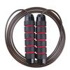 Adjustable Steel Wire Weighted Jump Rope with Double Bearings for Fitness, Weight Loss, and Junior High Training
