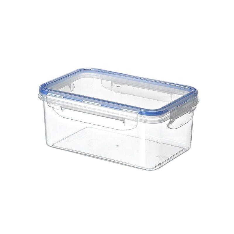 Small Plastic Bento Lunch Box with Lid for Food Storage - 550ml