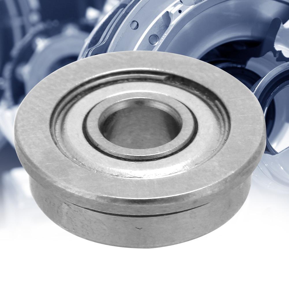 10pcs Double sided Flanged   Bearing High Speed     Steel Bearing (F603-ZZ 3*9*5mm)