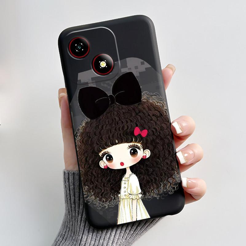 For ZTE Blade A35e Case Luxury Cute Cool Boys Girls Soft Matte Silicone Back Cover For ZTE Blade A35e Phone Bag Shell BladeA35e