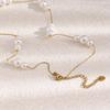 MamacitaSlay 316L Stainless Steel  Pearl Pendant Necklace 18K Gold Plated Waterproof Jewelry For Women 2026 Summer Beach Gifts