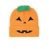 Kids Halloween Pumpkin Warm Knit Beret Hat for Boys and Girls