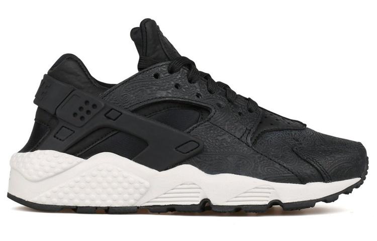 Nike Air Huarache Run Premium Nero/Nero Osso Chiaro Donna 683818-010