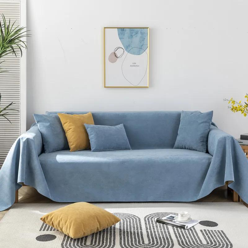 New Chenille Waterproof Sofa Cover Cloth Sofa Blanket Cover Full Universal Couch Towel Cover Dust Proof Sofa Cushion Cove