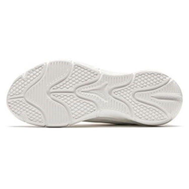 Anta Comfortable Non-Slip Wear-Resistant Low-Top Running Shoes Women sneaker Ivory Champagne 122347790-5