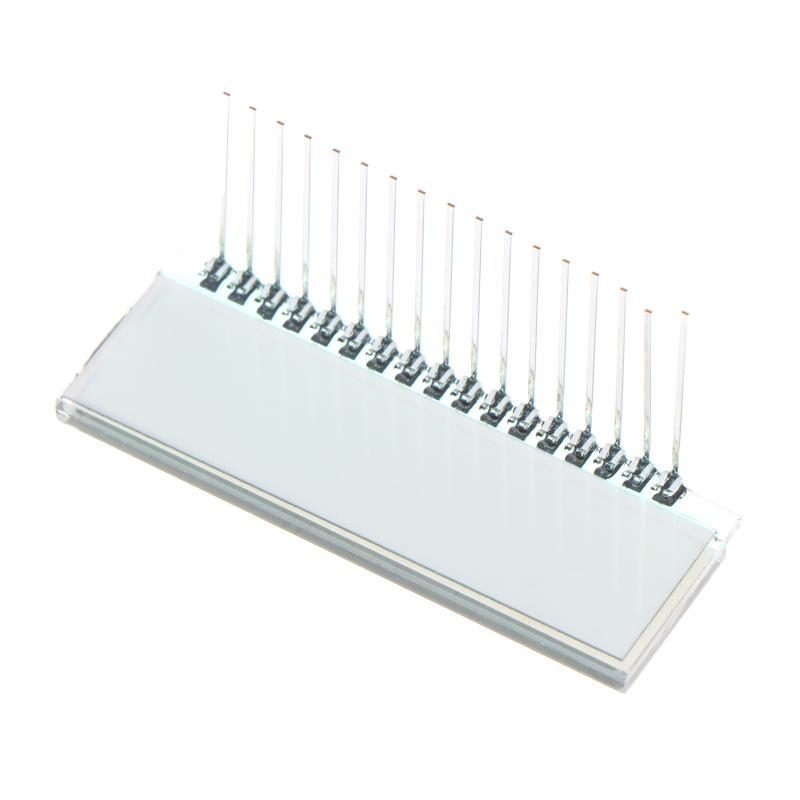 2PCS 17PIN TN Positive 6 Digit Segment LCD Panel 3V Without Backlight for Educational Electronic Projects