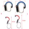 Camping Hybrid Gear Clip Carabiner Rotating Hook Clip Non-Locking Strong Clips for Fishing Hiking Travel Backpack Carabiner Clip