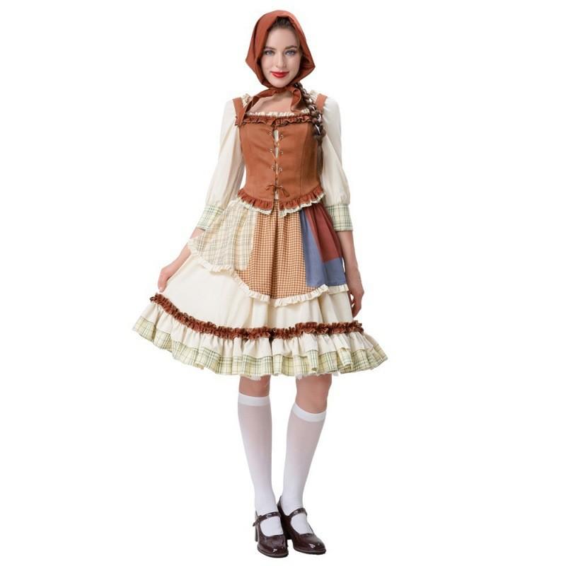 Stylish Farm Girl Maid Outfit For Beer Festival And Themed Events In Spring 2024