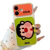 Color matching Panghu Xiaoxin is suitable for Apple 11Promax mobile phone case iPhone11/11/11 large window 11 cartoon