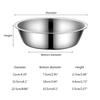 Stainless Steel Dog Bowl for Dish Water Dog Food Bowl Pet Puppy Cat Bowl Feeder Feeding Dog Water Bowl for Dogs Cats