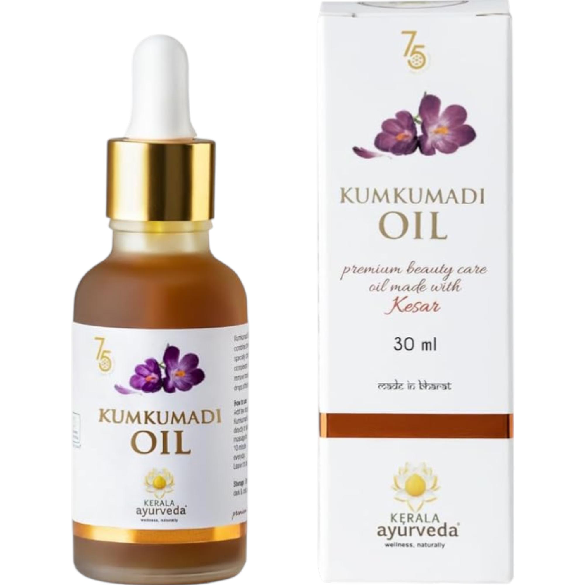 

Kerala Ayurveda Kumkumadi Thailam 30 Ml Ayurvedic Face Oil For Glowing Skin And Dark Spot Care Anti Aging Serum