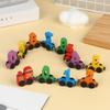 Wooden Magnetic Number Train Set Non Toxic Materials For Toddlers Early Math Learning