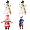 Costume gonfiabile di Babbo Natale di alta qualità per feste e cosplay