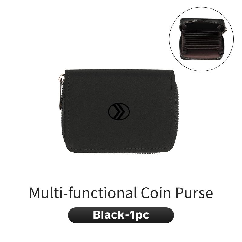 

Car Logo Multi-function Zipper Suede Leather Wallet Business Card Purses For Citroen C4 C3 C5 C1 C-Elysee Berlingo Picasso Jumpy