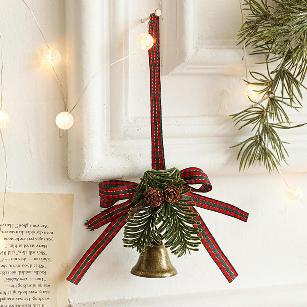Christmas Bells For Door Iron Farmhouse Decor Christmas Hangable Bells For Entryway Hallway Staircase Living Room Dining Room