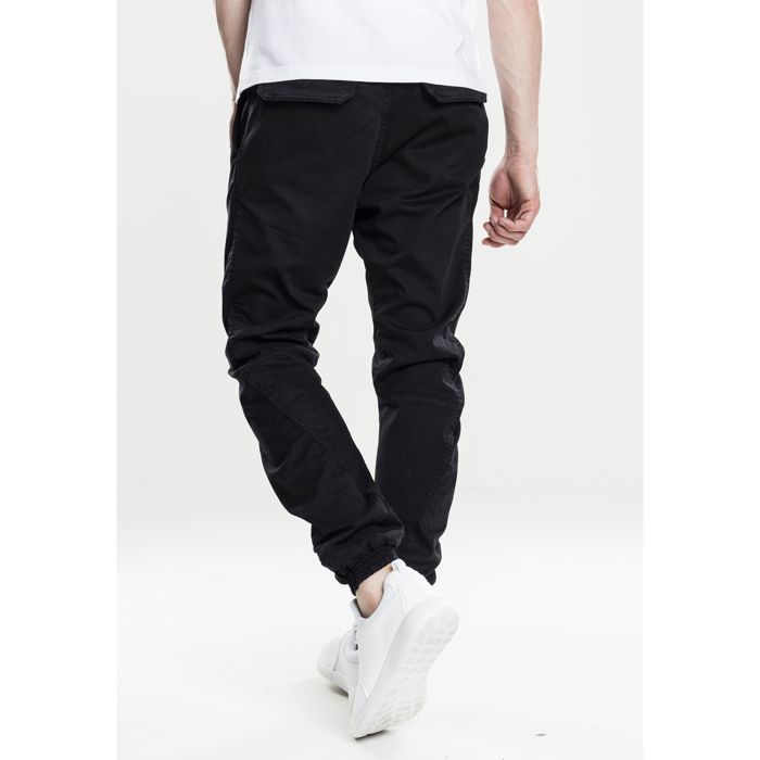 Pantalons & Shorts - Urban Classics - Jogging Stretch - Noir - Fitness - Respirant
