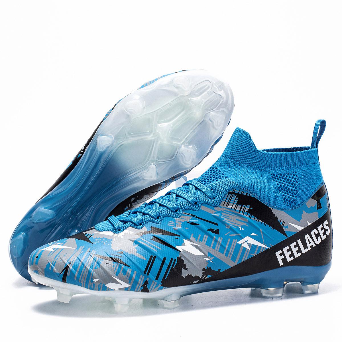 

Футбольные бутсы для чемпионата мира по футболу tf сломанные ногти искусственный газон ногти кожаные ноги мальчики и девочки студенты нескользящие тренировочные туфли 35