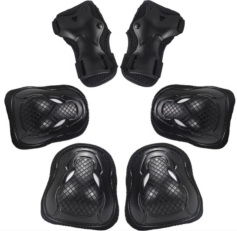 EN14120 Standard Strong Shell PP Elbow and Knee Pads Protective Gear Skate Set for Kids Roller Skating Sports