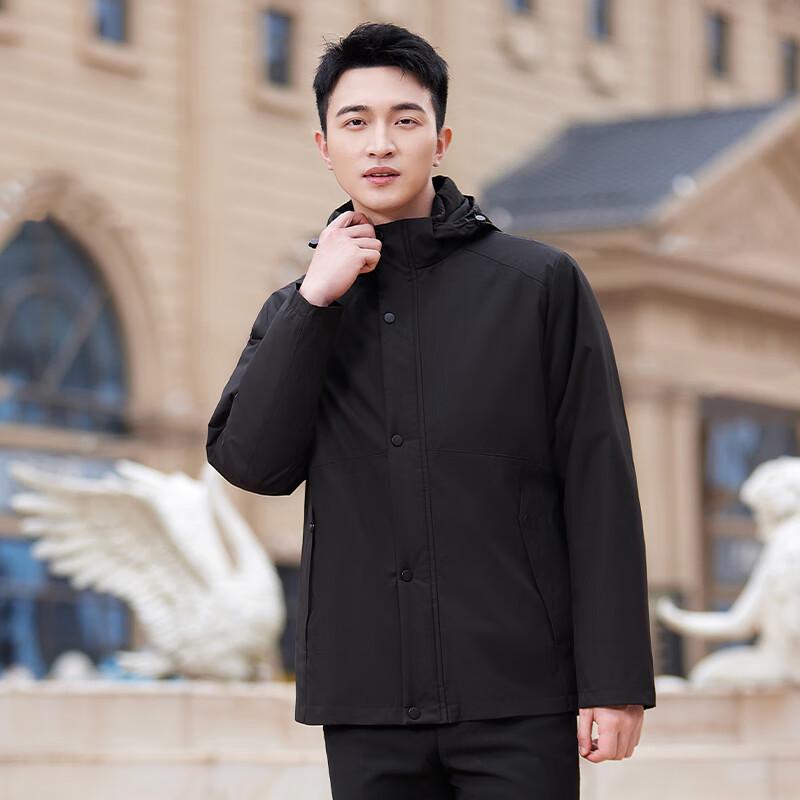 Men's Detachable Liner Work Parka