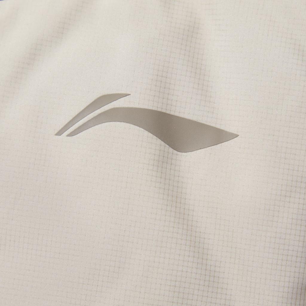 Li Ning Hot Pot Down Series Water-Resistant Casual Versatile Cold-Resistant Comfortable Solid Color Stand Collar Down Vest Winter Men Vest AMRU041-2