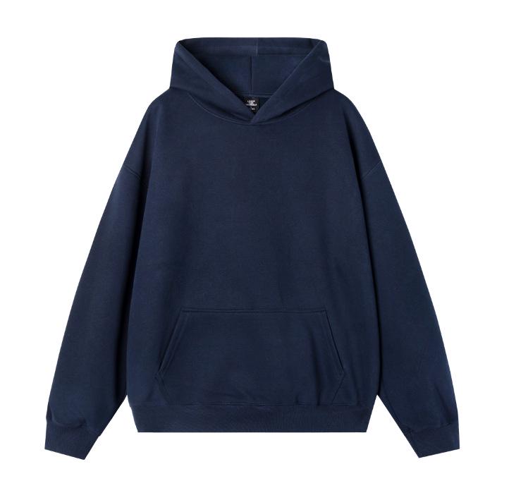Unisex Autumn Solid Color Hooded Sweatshirt - Loose, Casual, and Comfortable