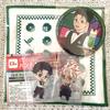 [Okarun 4-piece Set] 2 Types of Axta + Tin Badge + Towel Dandadan Lottery