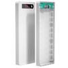M10/L10 Power Bank Detachable LED Digital Shell Solderless Display 10x18650 Portable Charger Case