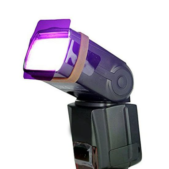 20 Pcs/Set Flash Lamp Light Color Gels Filter Cards for Camera Photography Tool