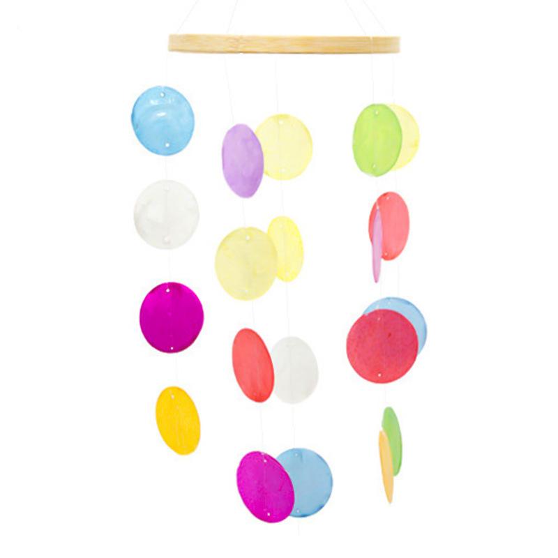 DIY Transparent Shell Wind Chime Kit: Handmade Craft Set for New Year Gifts