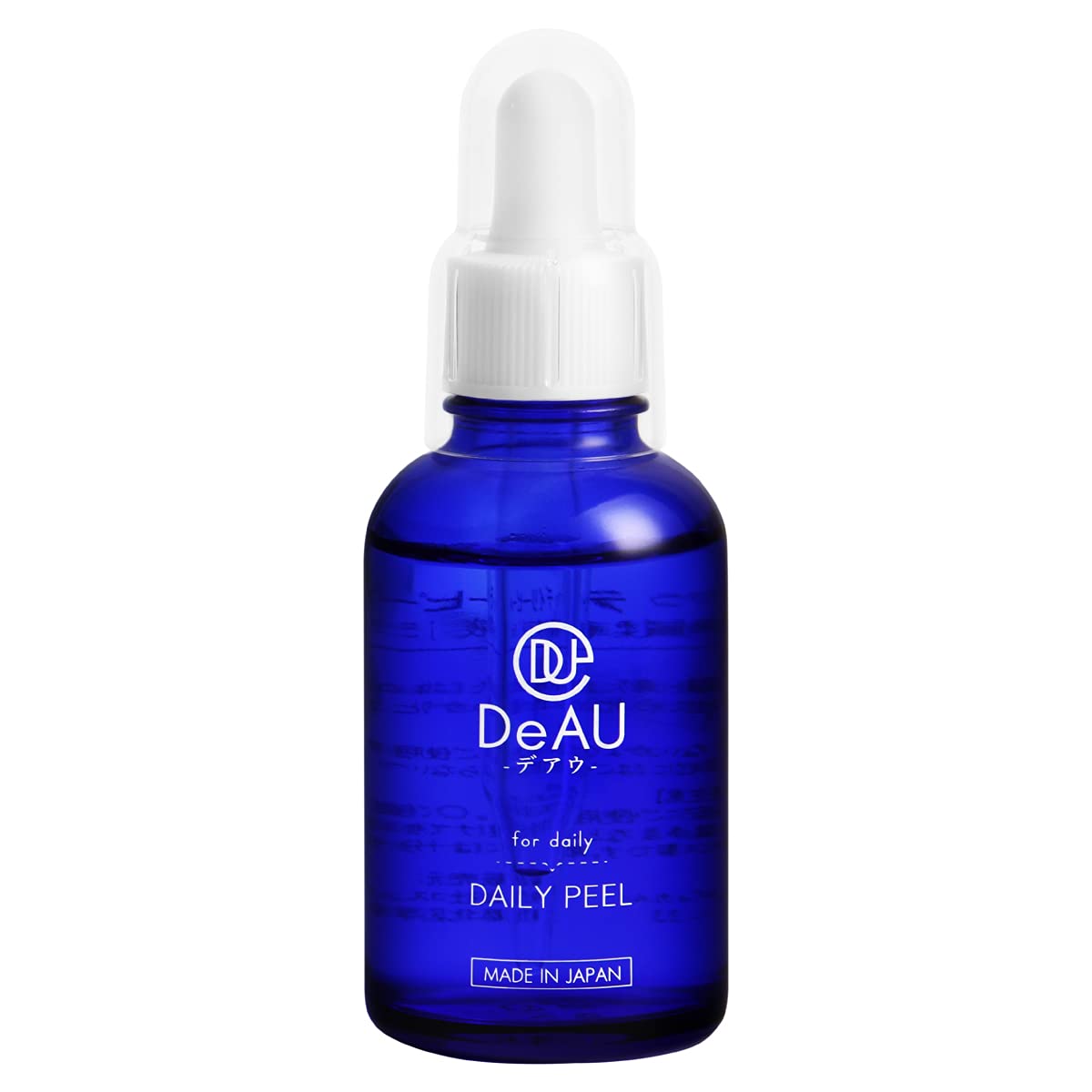 

DeAU Daily Peel (50mL) - AHA-infused exfoliating serum for softened skin.