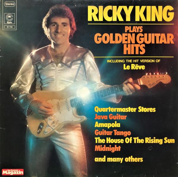 Виниловая пластинка RICKY KING  Plays Golden Guitar Hits 81740 Epic 1976 Германия Рок Б/у