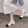Fashion Shoes for Women Women's High Heels Summer Buckle Strap Office and Career New Metal Decoration High Heels Zapatos Mujer