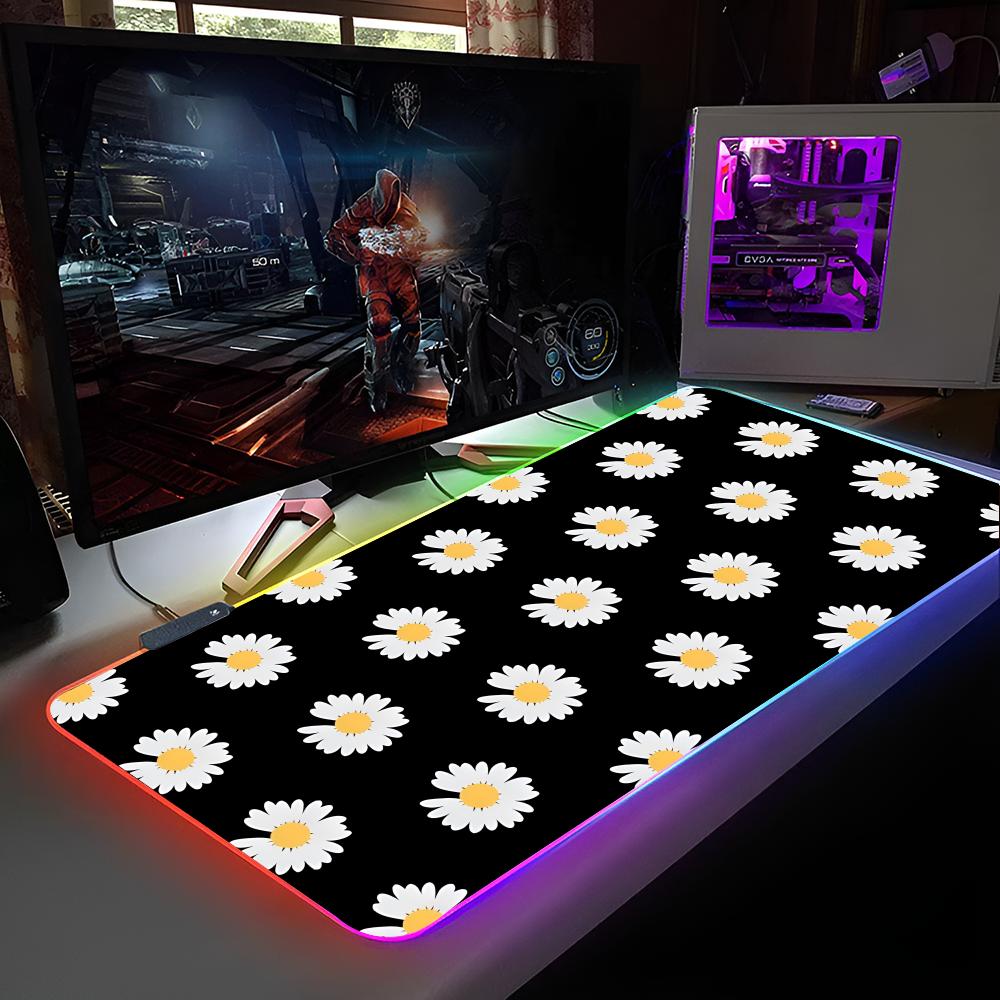 G-DragonS P-PeaceminusoneS Mouse Pad RGB Backlit Mouse Pad Laptop Mouse Pad Laptop Gamer Computer Desk Gaming Accessories RGB600x300x3mm