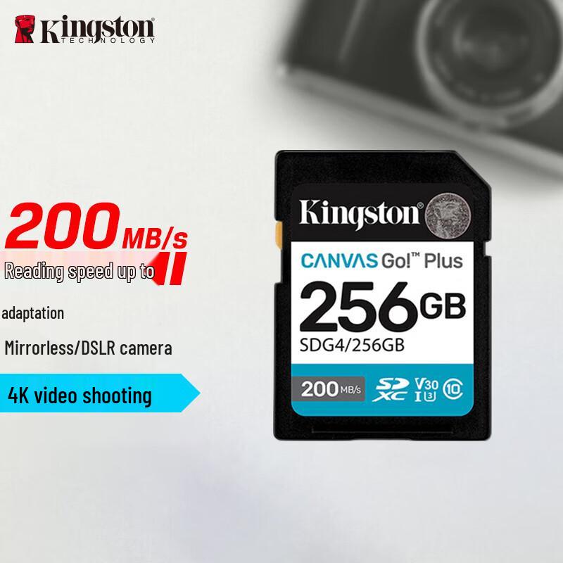 Kingston 4K UHD UHS-I SD Memory Card