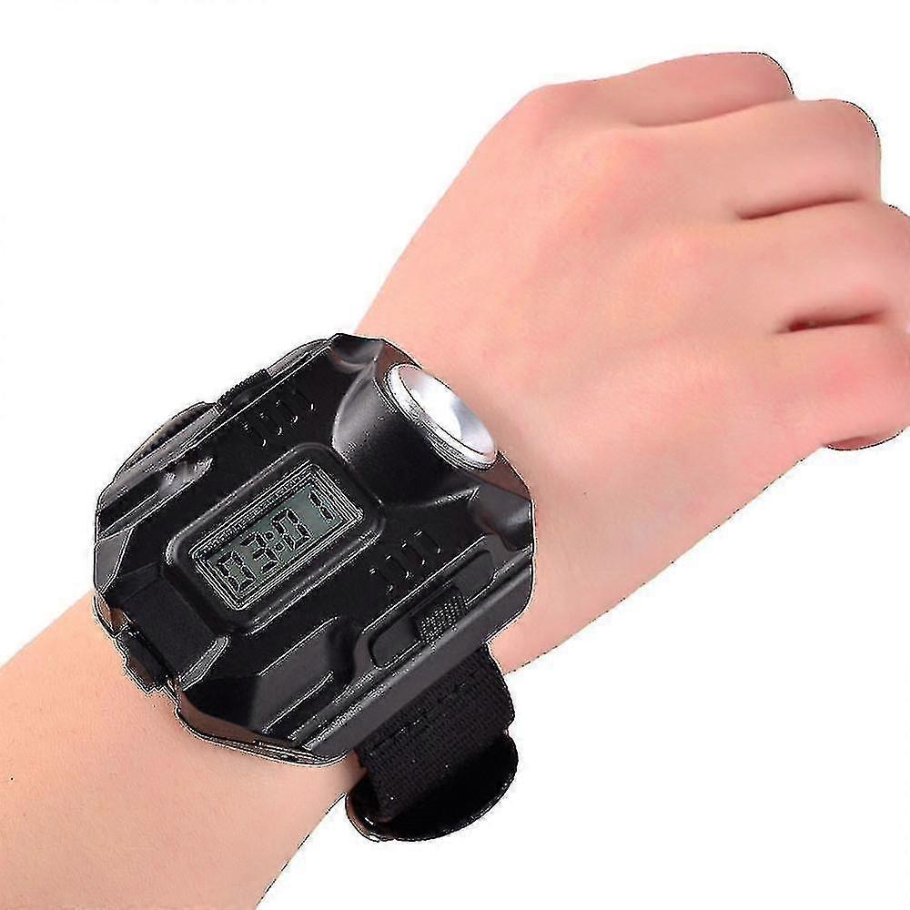 Watch Torch Led Watch Torch Led Wrist Light Charging Light Lantern Waterproof Wrist Light Torch Outdoor Light - PJ
