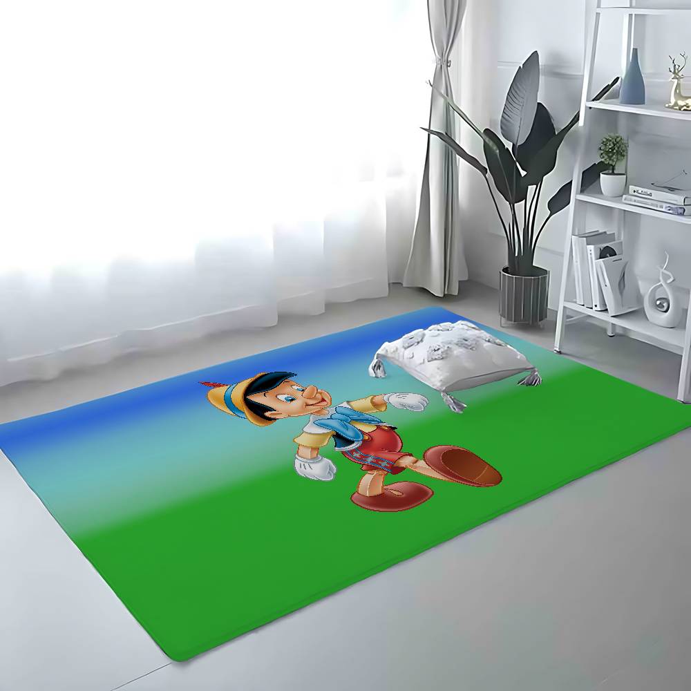 P-Pinocchio Floor Mat Bathroom Absorbent Mat Simple Door Dirt-resistant Mat Home Kitchen Mat Foot Mat Entry Mat