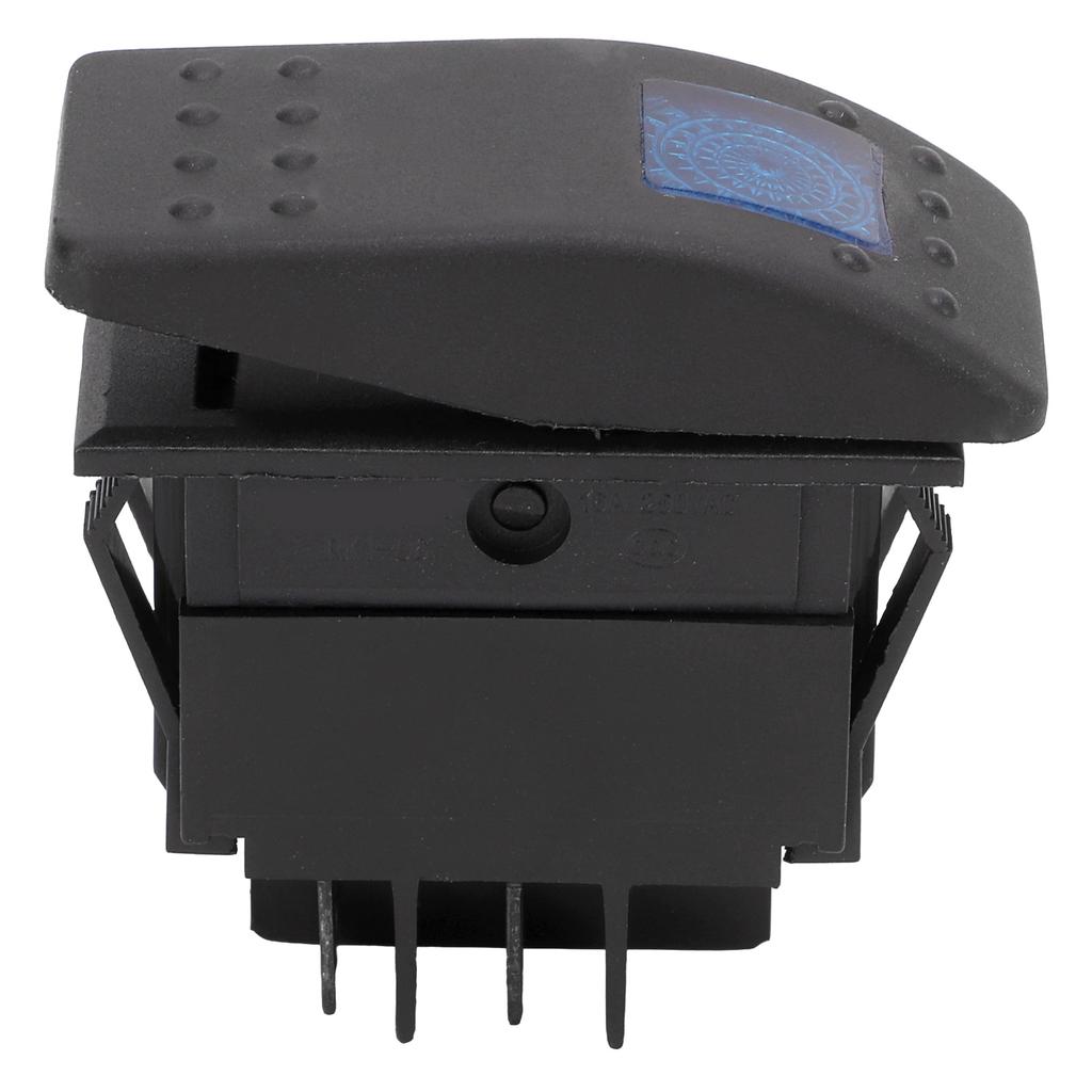 Boat Rocker Switch LED Light Bar Rocker Switch Rocker Power Switch 16A 250VAC for Electric Car