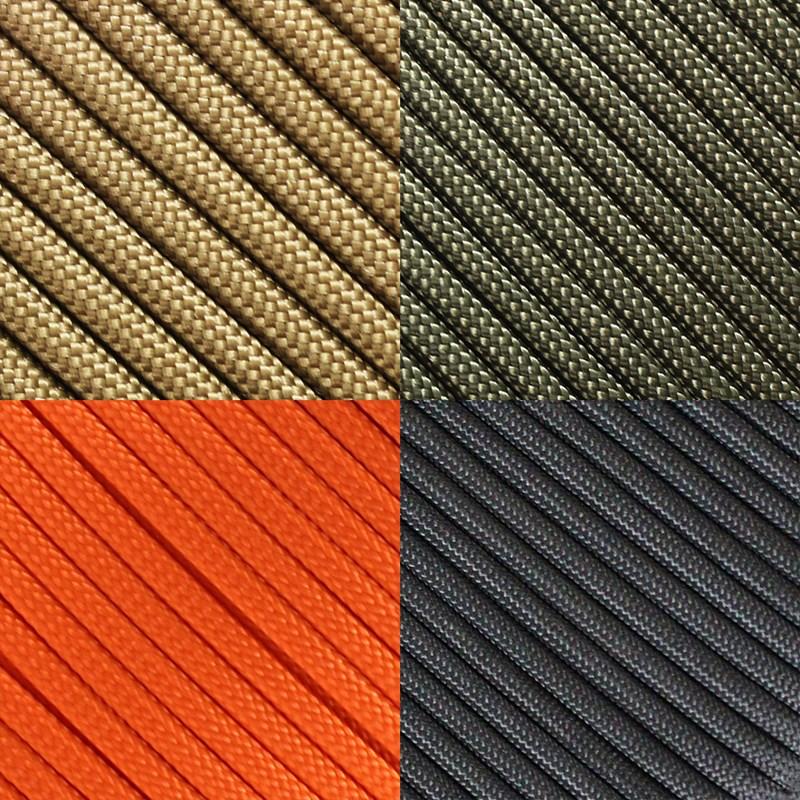 4mm Nylon Fallschirmschnur, Hochspannungs-Sicherungsleine, Strapazierfähiges Notseil für Outdoor-Camping und Wandern, Zeltzubehör