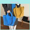 Plush Fashion Single Shoulder Bag For Women With Inner Pouch And Casual Style For Work
